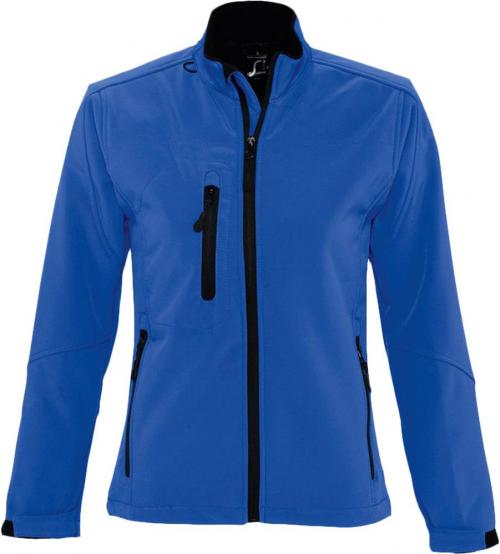 Куртка женская на молнии Roxy 340 ярко-синяя, размер M