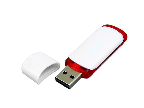 USB 2.0- флешка на 64 Гб с цветными вставками