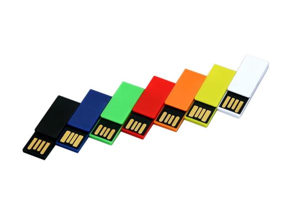 USB 2.0- флешка промо на 16 Гб в виде скрепки