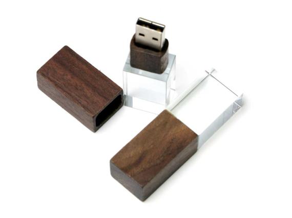 USB 2.0- флешка на 16 Гб прямоугольной формы, под гравировку 3D логотипа