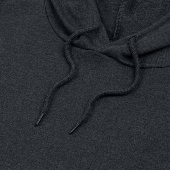 Толстовка с капюшоном унисекс Hoodie, темно-серая, размер M