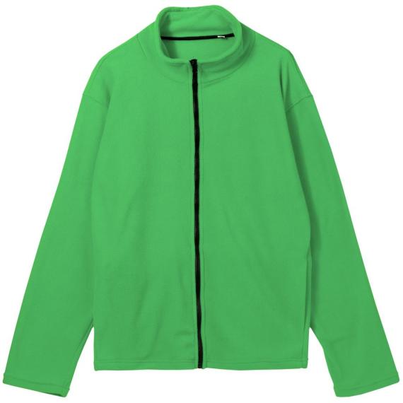 Куртка флисовая унисекс Manakin, зеленое яблоко, размер XL/XXL