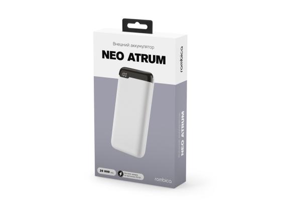 Внешний аккумулятор «NEO Atrum», 20000 mAh