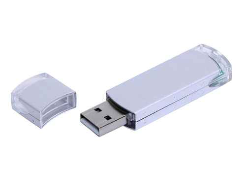 USB 3.0- флешка промо на 64 Гб прямоугольной классической формы