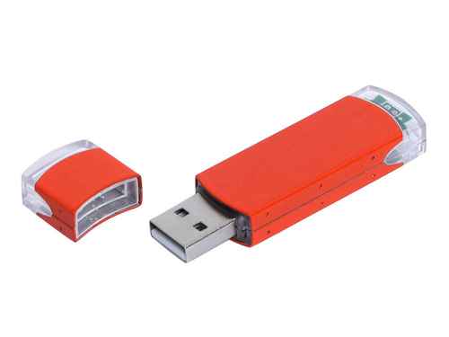 USB 3.0- флешка промо на 64 Гб прямоугольной классической формы