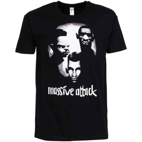 Футболка «Меламед. Massive Attack», черная, размер S