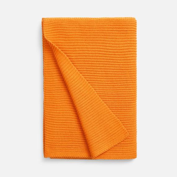 Шарф Nobilis Mono, оранжевый (абрикос)