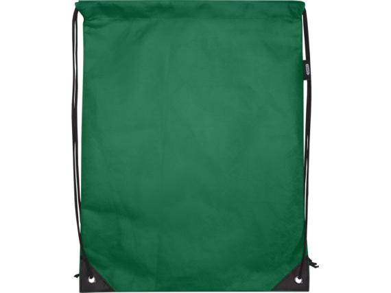 Рюкзак-мешок  на шнурке «Evergreen» из переработанного нетканого материала
