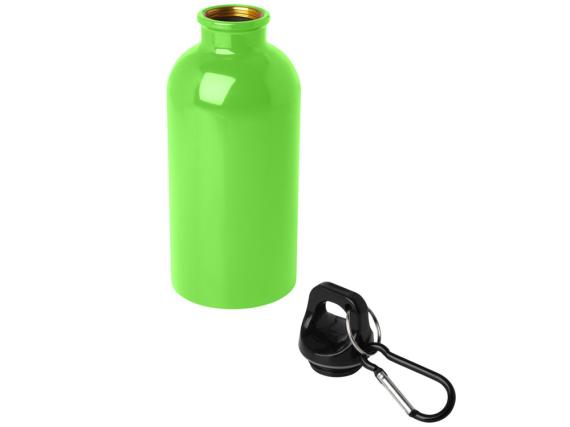 Одностенная бутылка для воды с карабином «Oregon», 400 мл