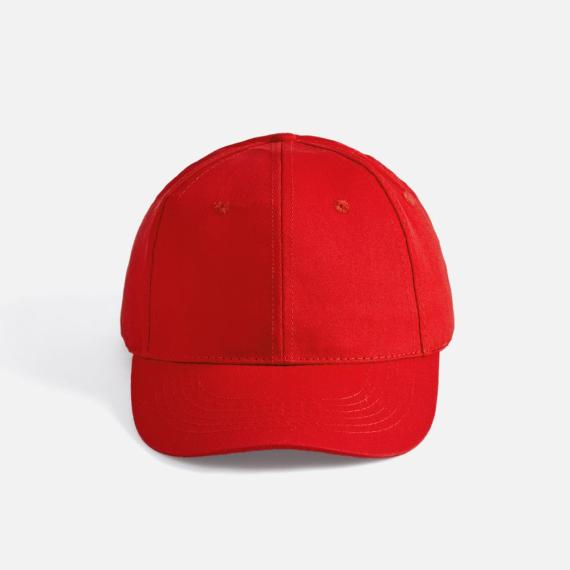 Бейсболка Apollo, красная