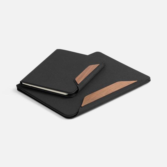 Папка с блокнотом Firmans Mini, черная