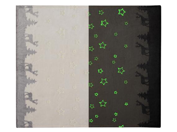 Плед из флиса «Новогодний», светящийся