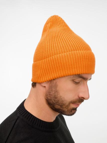 Шапка Nobilis Mono, оранжевая (абрикос)