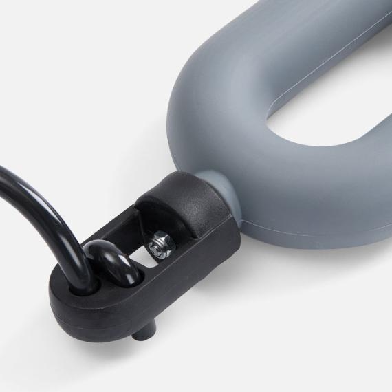 Мультифункциональная скакалка с эспандером Multi McFly, серая