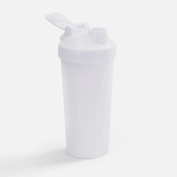 Спортивный шейкер Shake It Easy, белый