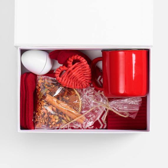 Набор Heart Warmer, красный, размер S/M