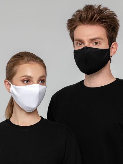 Маска для лица, черная