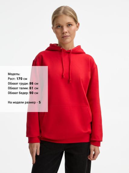 Худи унисекс Condor, красное, размер XS