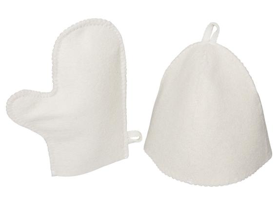 Банный набор из шапки и рукавицы «Renew»