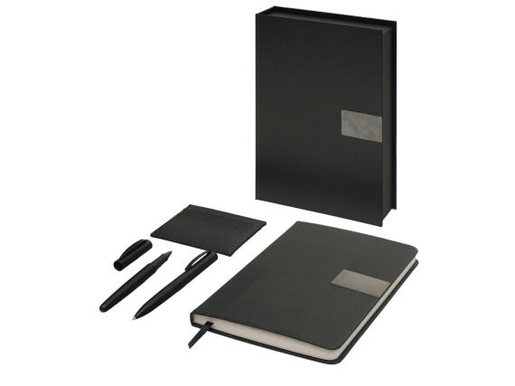 Подарочный набор «Goethe» с блокнотом А5, 2-мя ручками и картхолдером