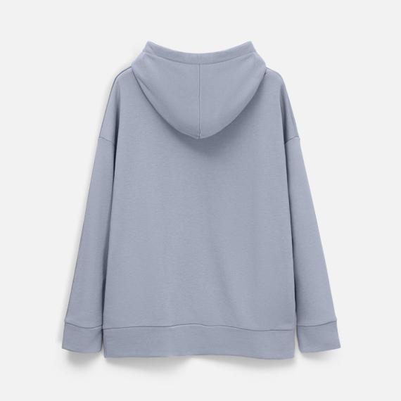 Худи унисекс H2, серое, размер M/L