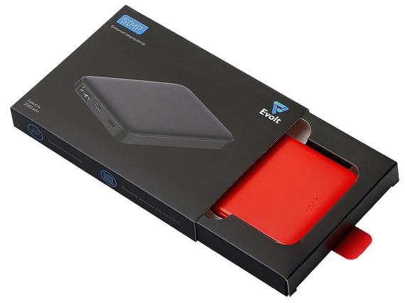 Внешний аккумулятор «Simp», 5000 мАч