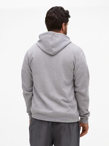 Толстовка унисекс Stone серый меланж, размер L