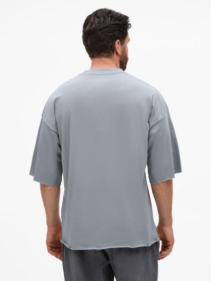 Футболка унисекс T1, серая, размер XL/XXL