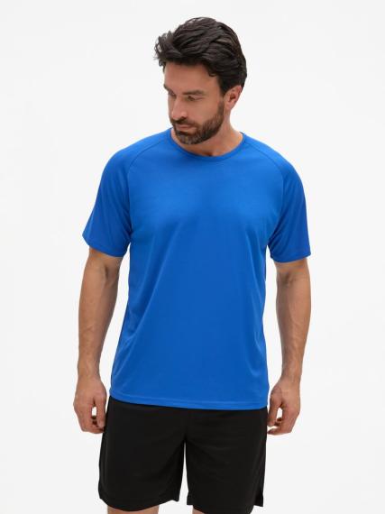 Футболка унисекс Sporty 140 ярко-синяя, размер M