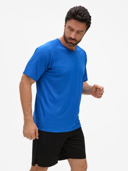 Футболка унисекс Sporty 140 ярко-синяя, размер M