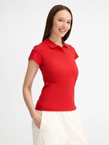 Рубашка поло женская Prescott women 170 красная, размер S
