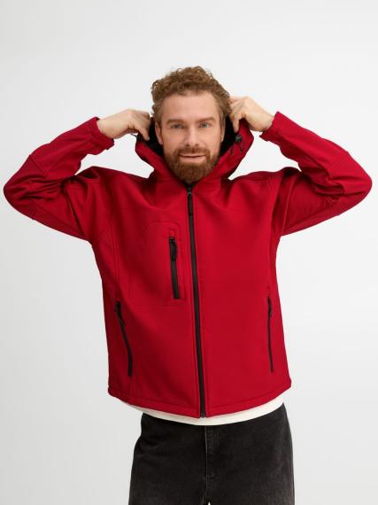 Куртка мужская с капюшоном Replay Men красная, размер M