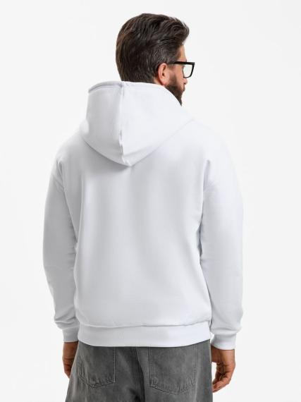 Толстовка унисекс оверсайз Sartoro, белая, размер XS/S