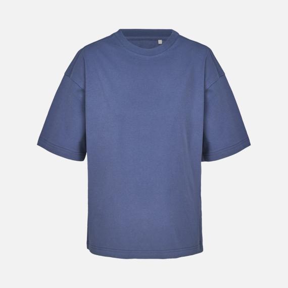 Футболка оверсайз женская Boxy Women, синяя (джинс)