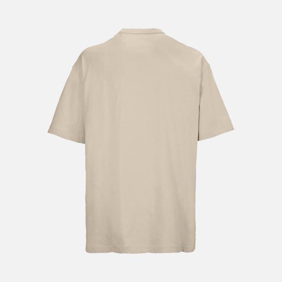Футболка оверсайз мужская Boxy Men, бежевая (льняная), размер S