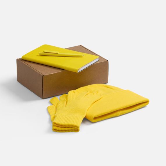 Набор Knit Warm, желтый