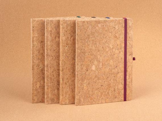 Блокнот Corkfolio, красный