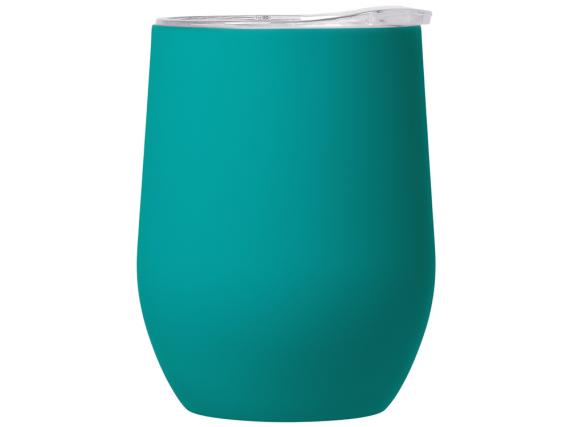 Вакуумная термокружка «Sense Gum», непротекаемая крышка, soft-touch