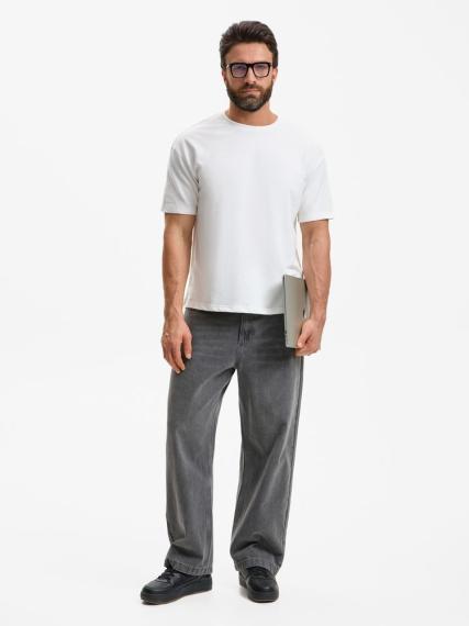 Футболка унисекс Durington, белая, размер M/L