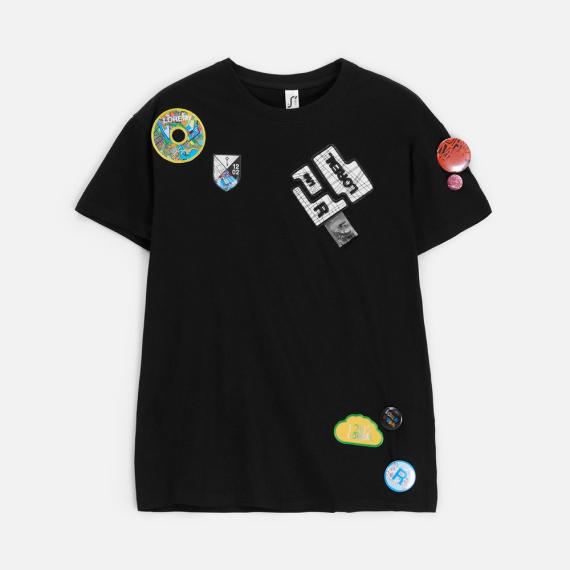 Футболка Regent 150, черная, размер S