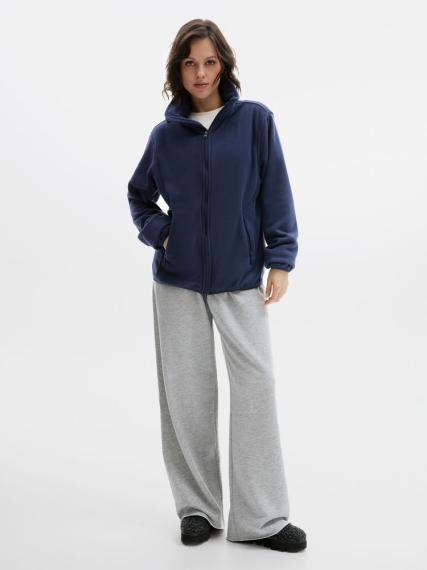 Куртка флисовая унисекс Ben Mac, темно-синяя, размер XXL