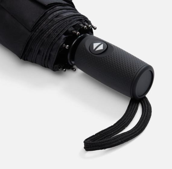 Складной зонт Dome Double с двойным куполом, черный