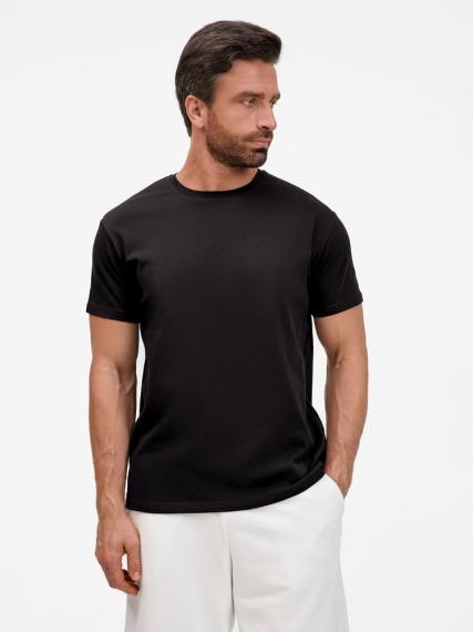 Футболка унисекс T-Bolka 200, черная, размер L