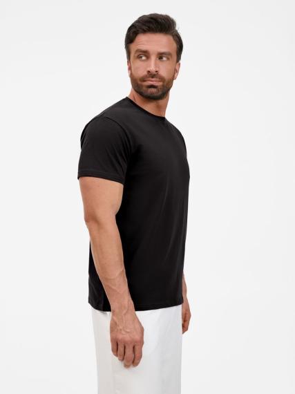 Футболка унисекс T-Bolka 200, черная, размер L