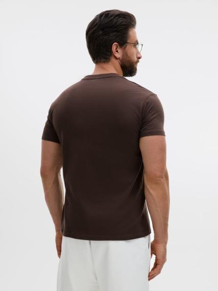 Футболка Regent 150 темно-коричневая (шоколад), размер L