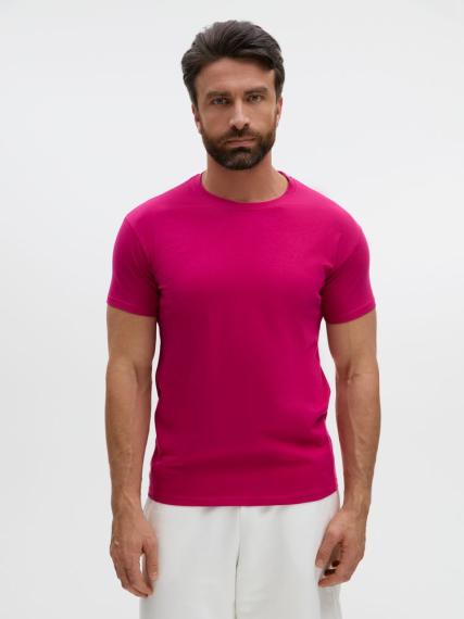 Футболка Regent 150 ярко-розовая (фуксия), размер M
