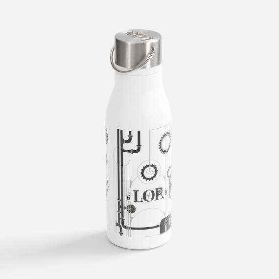 Термобутылка Tabenodo, белая