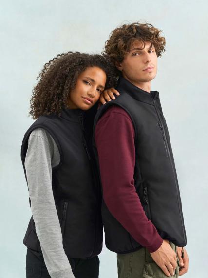 Жилет софтшелл унисекс Falcon BW, темный хаки, размер XS