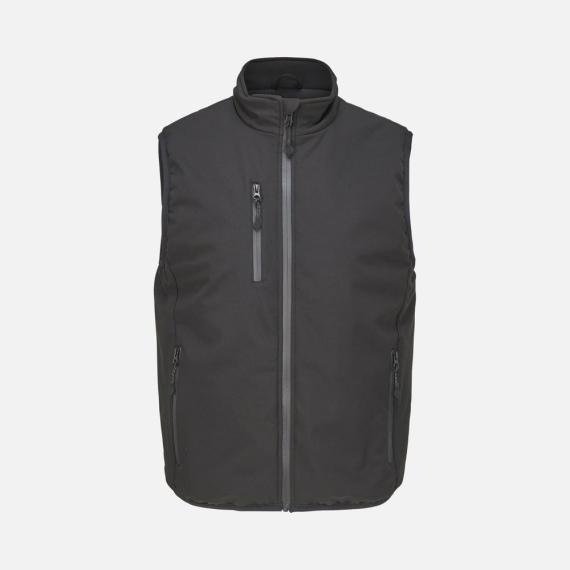 Жилет софтшелл унисекс Falcon BW, черный, размер XS