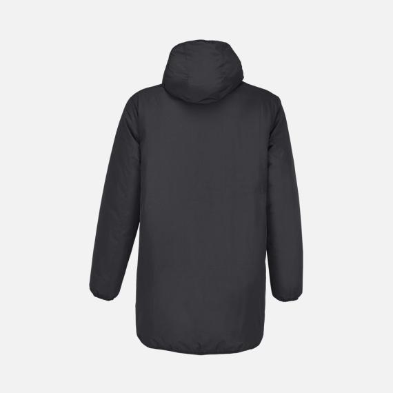 Куртка-парка унисекс Reverse, черная, размер XXL